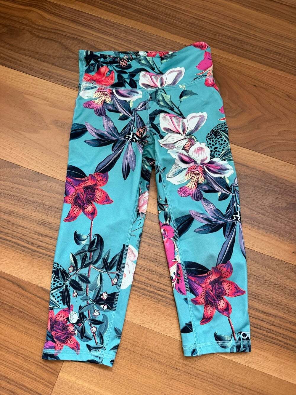 GapFit Floral Leggings, size S